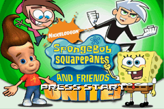 SpongeBob SquarePants and Friends Unite! Title Screen